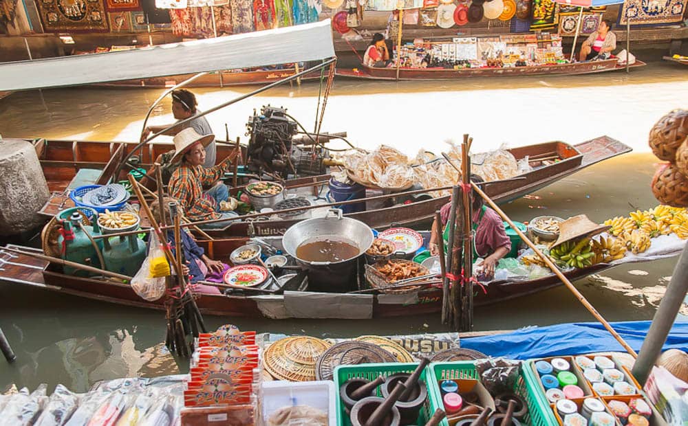 Damnoen Floating Market Tour-2